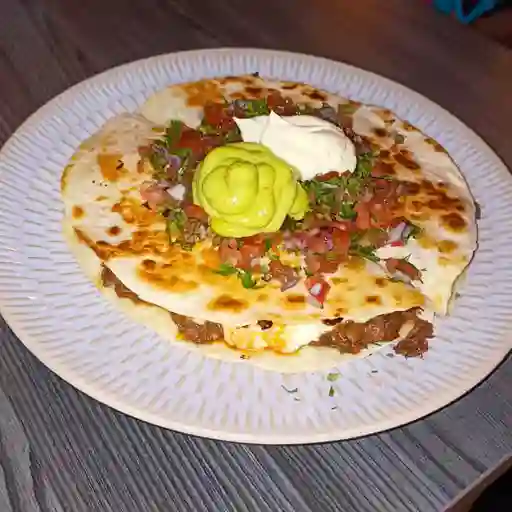 Quesadilla de Frutos Rojos