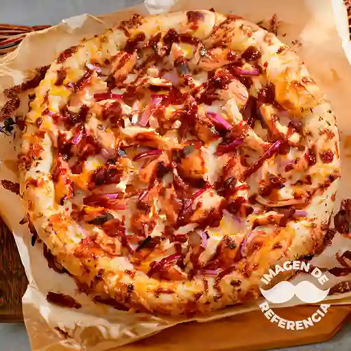 Pizza con Pollo BBQ