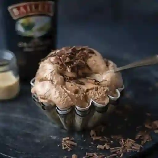 Helado Cacao con Baileys