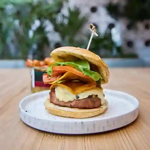 Hamburguesa de Chorizo Santandereano