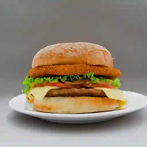 Hamburguesa Carne Pollo