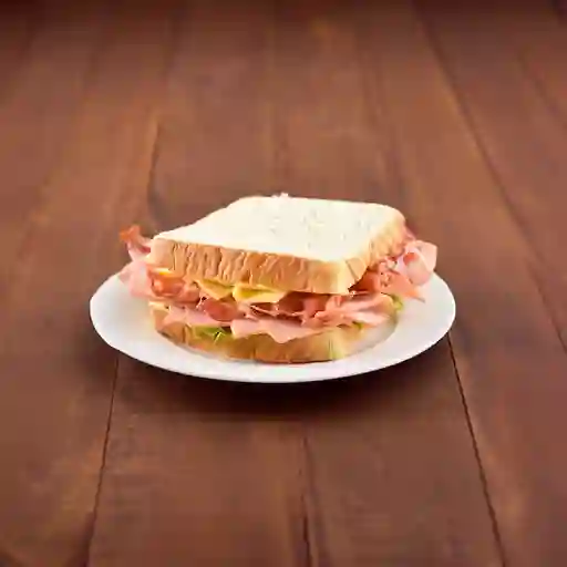 Sándwich Jamón y Queso