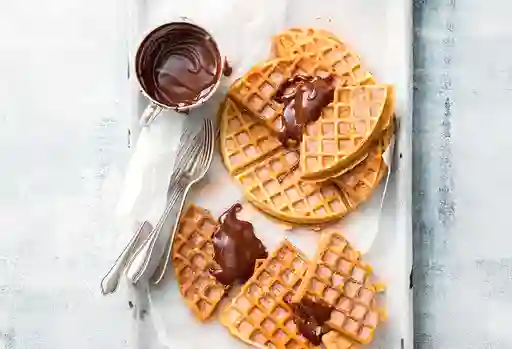 Waffle de Chocolate