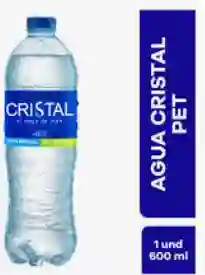 Agua Cristal sin Gas 600ml