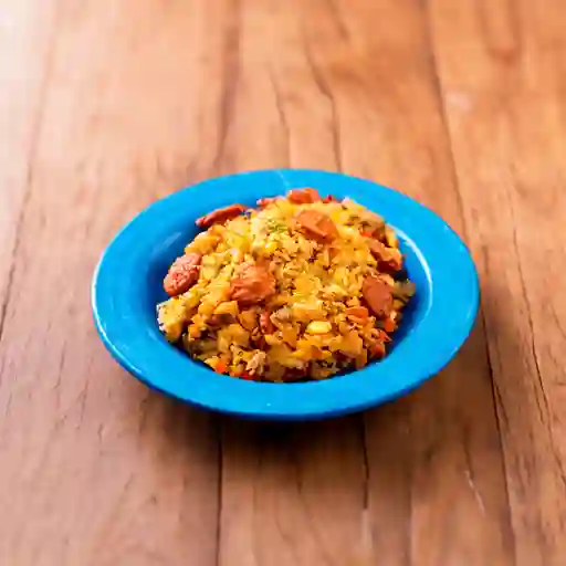 Calentado con Chorizo