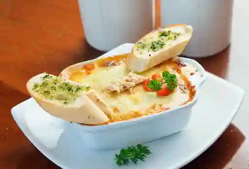 Lasaña Pollo Bechamel