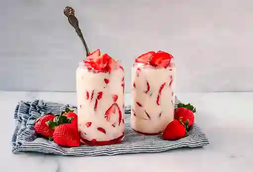 Fresas con Crema Pequeñas