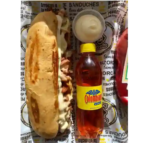 Sándwich Hawaiano + Bebida