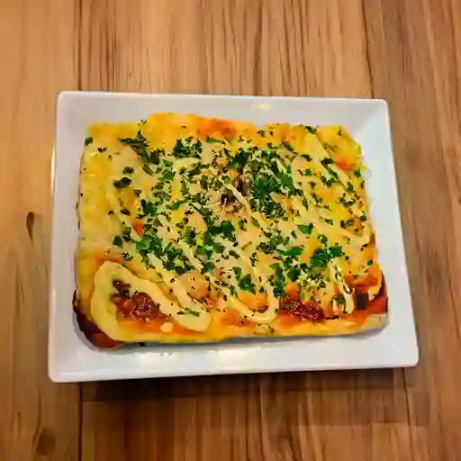 Lasagna de Pollo y Champiñón