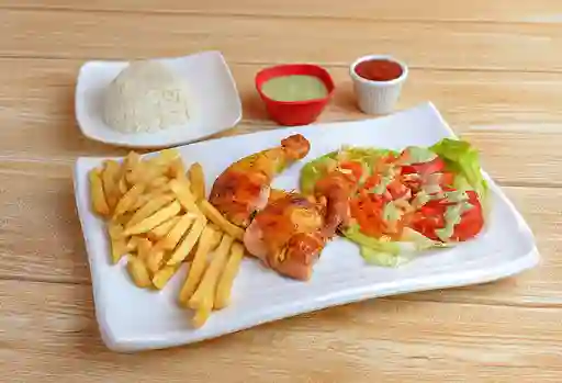 Bandeja con Pollo