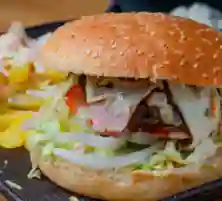 Hamburguesa Cin-cuidado + Bebida