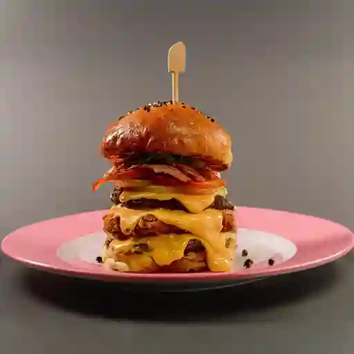 Burger Clásica Triple