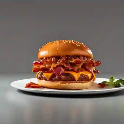 Bacon Cheeseburger Doble