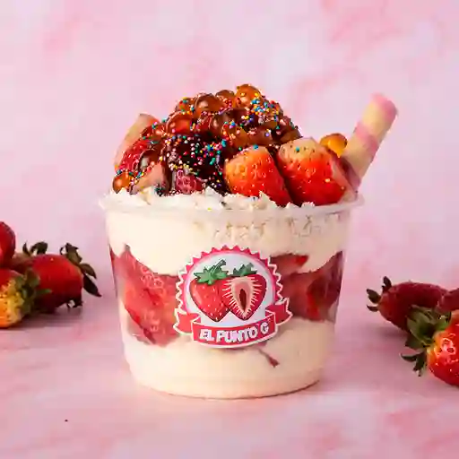 Fresas con Crema Rosita