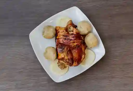 Medio Pollo Asado