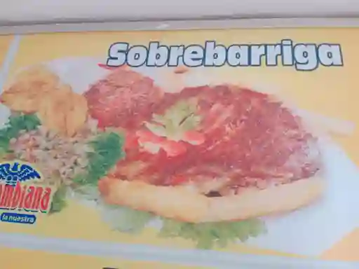 Bandeja con Sobrebarriga a la Plancha