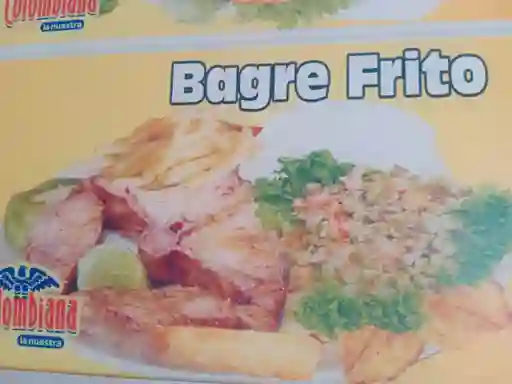 Bandeja con Bagre Frito