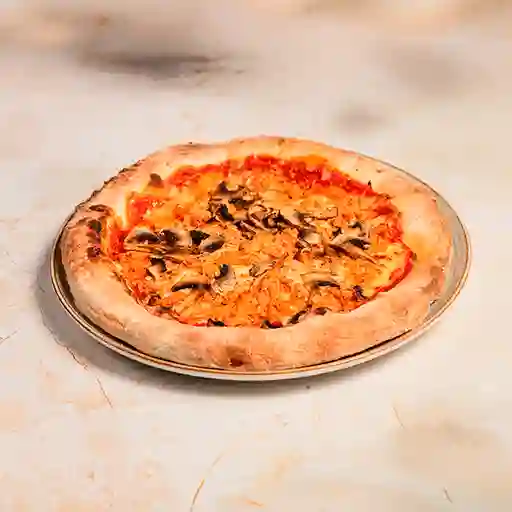 Pizza Bolognesa y Champiñones