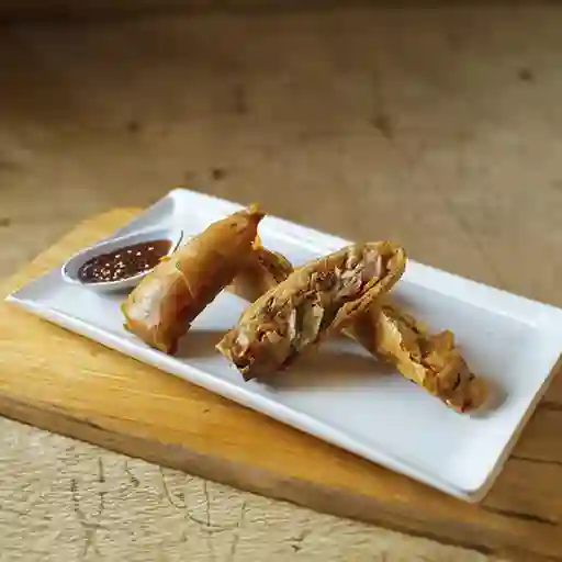 Spring Rolls de Cangrejo