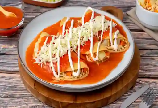 Enchiladas de Asado de Bodas