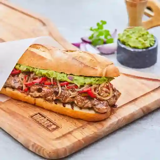 Sándwich Cerdo en BBQ