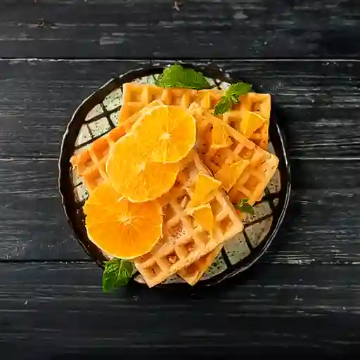 Waffle Explosión Amarilla