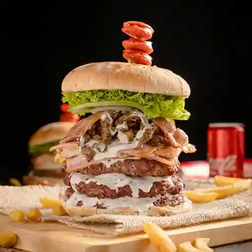 Hamburguesa Mega Jimmy