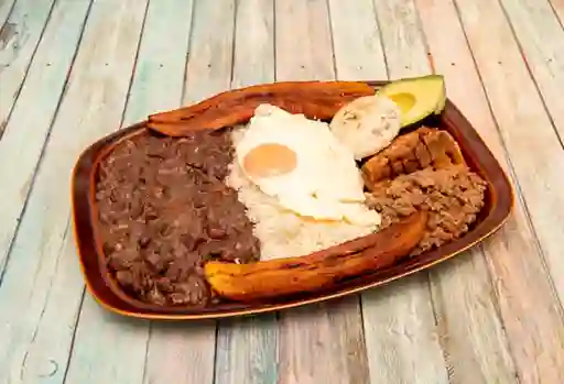 Bandeja con Carne