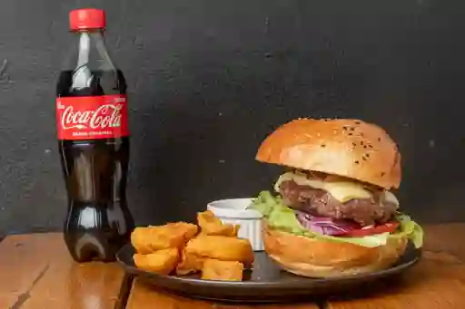 Combo Hamburguesa + Coca-cola