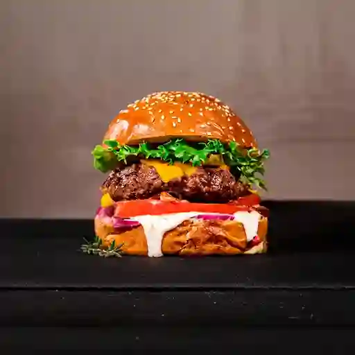 Hamburguesa Clásica Americana