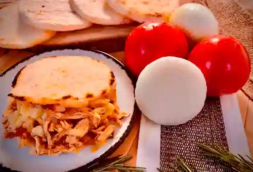 Arepa con Pollo