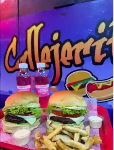 Combo Duo Hamburguesa Cuarto Libra