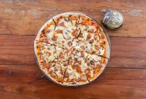 Pizza Pollo con Champiñones Mediana