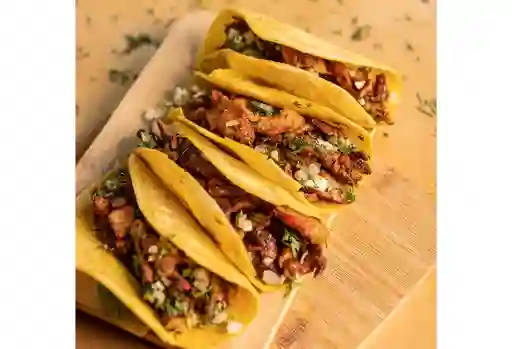 Tacos X4 de Carne Asada