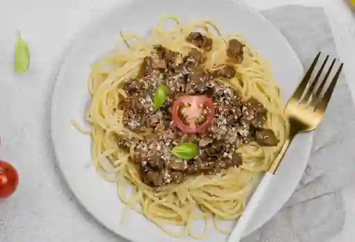 Pasta con Tagliata de Res