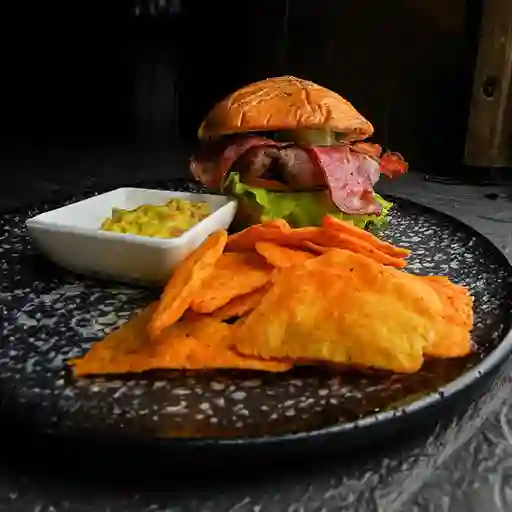 Hamburguesa Pulled Pork