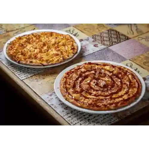 2 Pizzas Personales + 2 Bebidas 250 ML