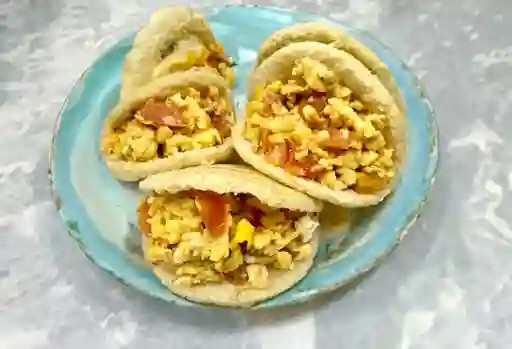 Arepa con Huevo Perico Ranchero