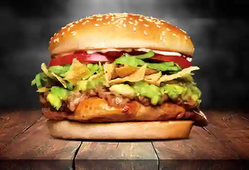 Hamburguesa Mexicana de Pollo