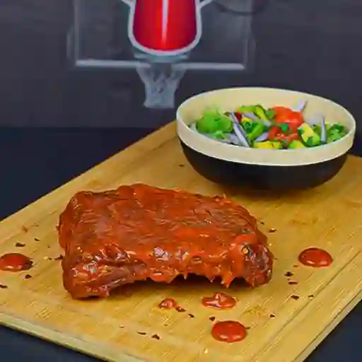 Costilla St Louis en Salsa Bulls