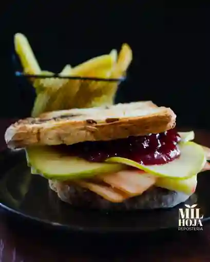 Sándwich Turkey And Apple