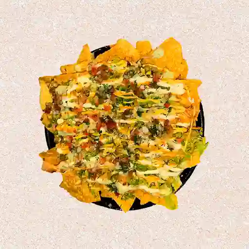 Nachos con Pollo para 4 Personas