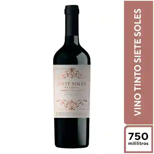 Vino Tinto Siete Soles 750 ml