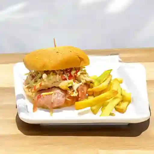 Combo Hamburguesa de Pollo