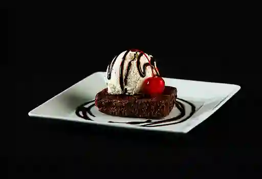 Brownie con Helado