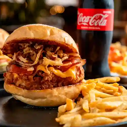 Hamburguesa Blend Crispy Onion Bbq