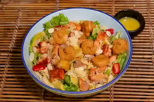 Ensalada Mixta de Camarón y Salmón