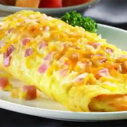 Omelette Jamón y Queso