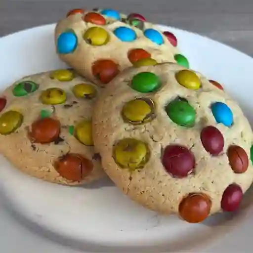 Galleta de M&M Rellena de Chocolate