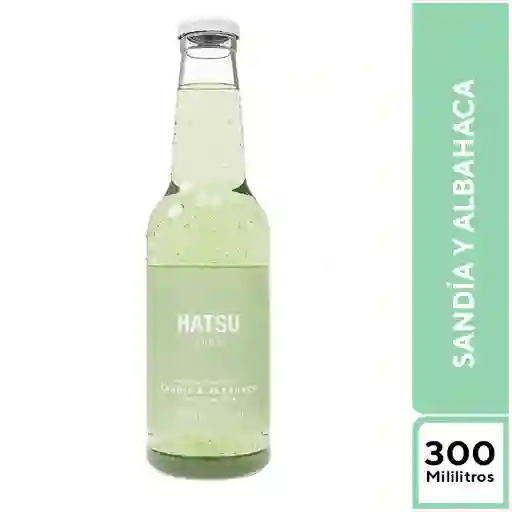 Soda Hatsu de Sandía y Albaca 300 Ml